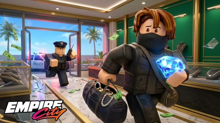 Все коды для Empire City в Roblox