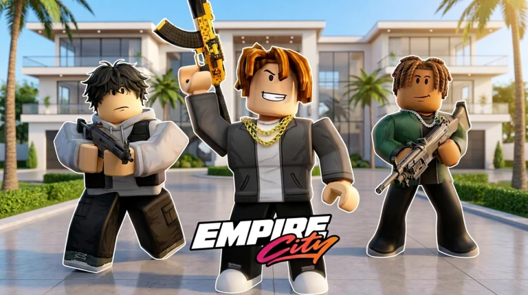 Все коды для Empire City в Roblox