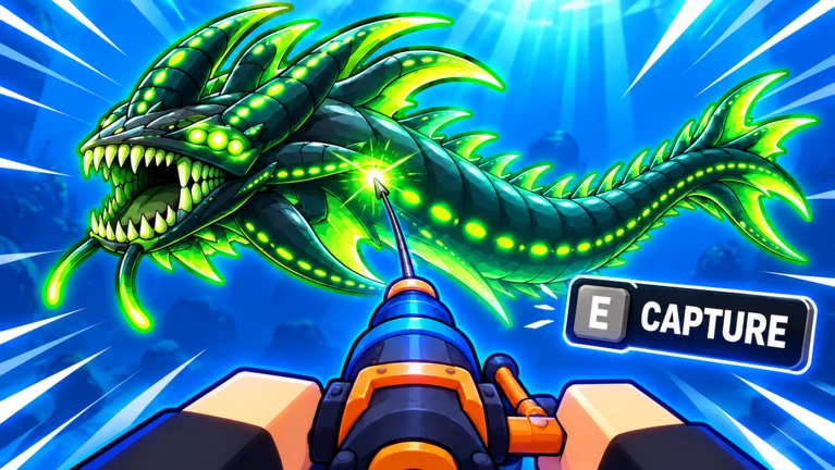 Все коды для Harpoon a Fish в Roblox