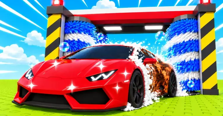 Все коды для Wash the Car в Roblox