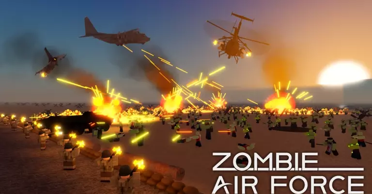 Все коды для Zombie Air Force в Roblox